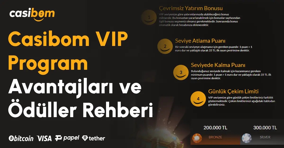 Casibom VIP Program Avantajları ve Ödüller Rehberi
